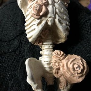 HTF Michael's Ashland Halloween Skelton Floral Torso 💀